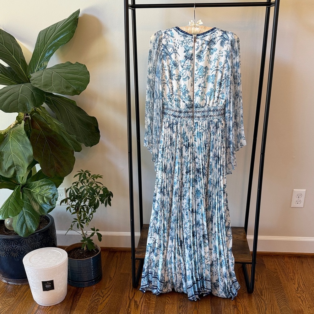 Alice + Olivia Sion Pleated Maxi Dress - Picture 5 of 6